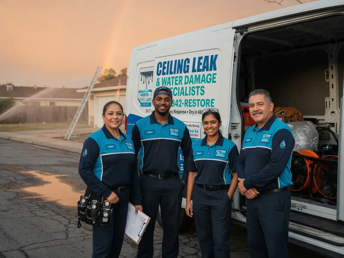 Ceiling Leak Cleanup company in Towson, MD