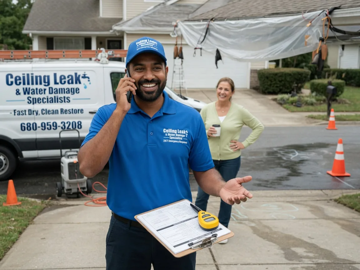 Ceiling Leak Cleanup Towson, MD FAQs